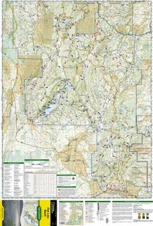 National Geographic Fish Lake Manti Topographic Map 2