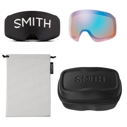 Smith 4D MAG S ChromaPop Snow Goggles with gogglesoc 4