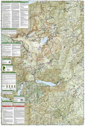 National Geographic Mount St. Helens and Mount Adams Topographic Map 2