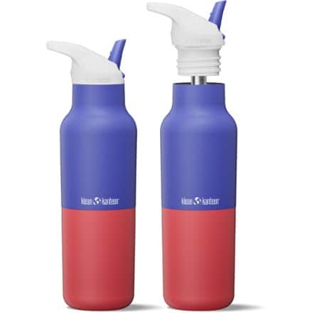 Klean Kanteen Rise Classic Insulated Water Bottle with Flip Seal Sport Cap - 16 fl. oz. 1