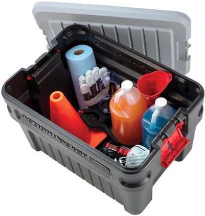ラバーメイド　アクションパッカー　24GAL 24 Gallon Rubber Maid Action Packer Baja Bins – SWAG Off Road