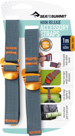 Sea to Summit Hook-Release 3/4 Accessory Straps - Package of 2