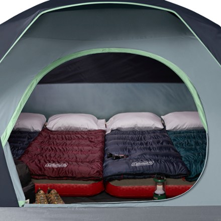 Coleman Skydome 6-Person Tent Accessories not included