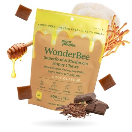 Plant People WonderBee Superfood & Mushroom Honey Chews 2