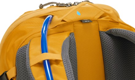 REI Co-op Trail 25 Pack Hydration port and tube routing (reservoir not included)