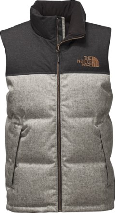 north face down vest mens