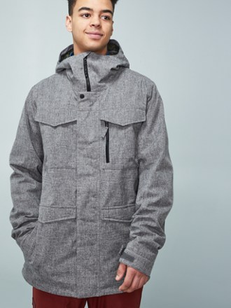 burton covert jacket denim