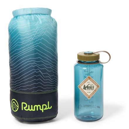 Rumpl Backcountry Puffy Blanket Folded view