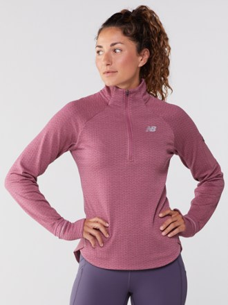 New Balance NB Heat Grid Half-Zip Top - Women's 1