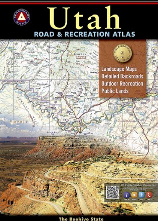 Benchmark Maps Utah Road & Recreation Atlas - 9th Edition 0