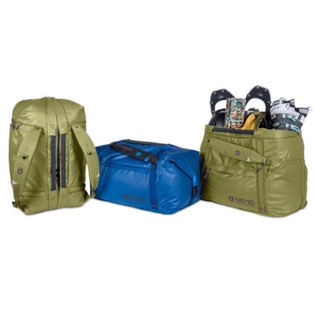 NEMO Double Haul 70 L Convertible Duffel and Tote 3