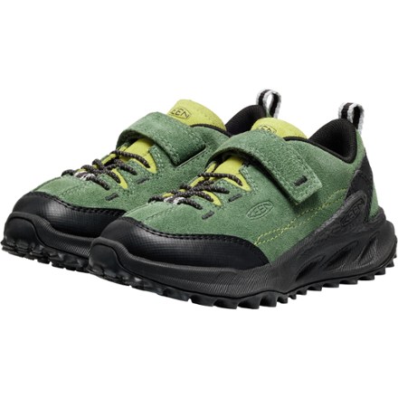 KEEN Jasper Zionic Sneakers - Kids' Little Kids' - BRONZE GREEN/EVENING PRIMROSE