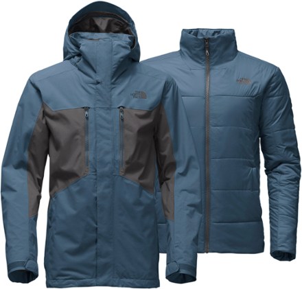 the north face men's clement triclimate 3 in 1 jacket