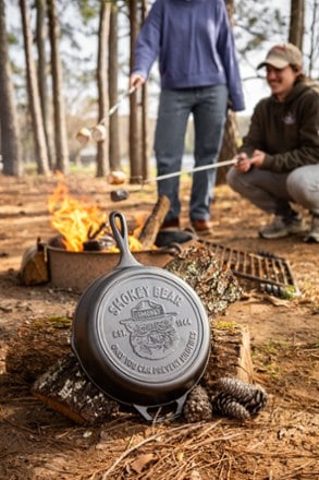 Lodge Smokey Bear Cast Iron Skillet - 10.25 in. 2