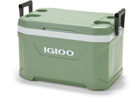 Igloo ECOCOOL Cooler - 52 qts. Back view (Sage Green)