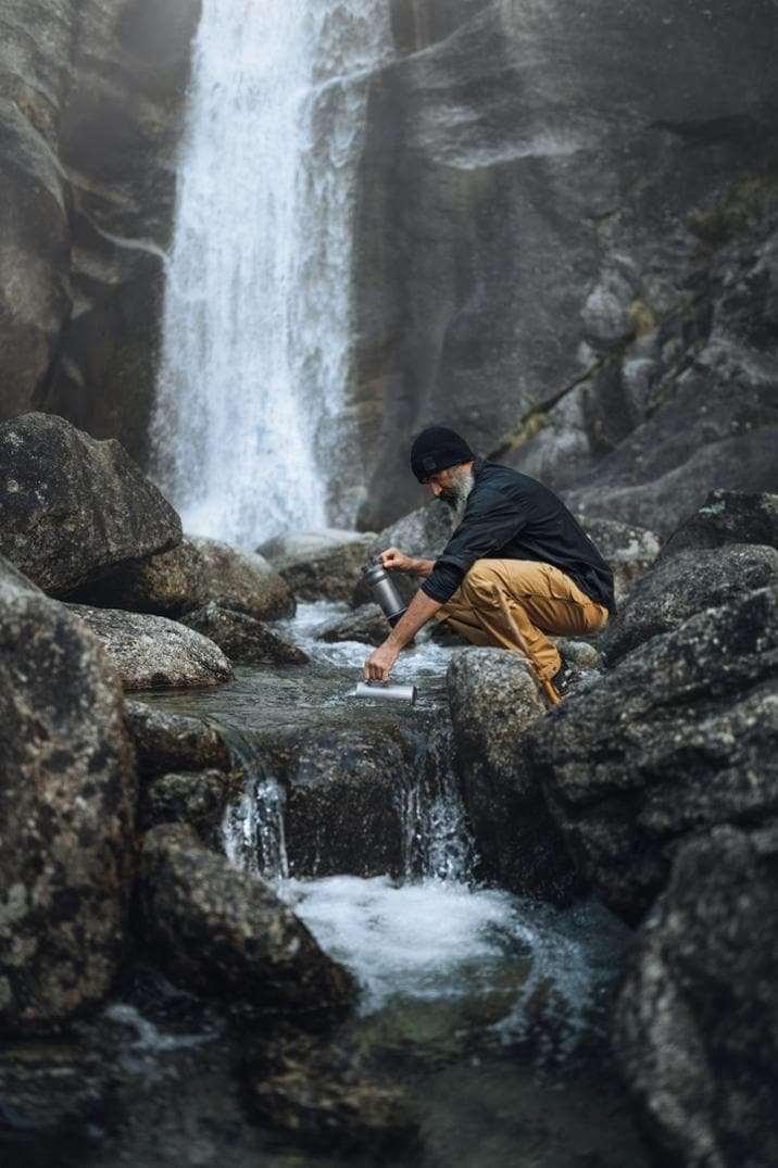 Location Image for GeoPress Ti Water Filter and Purifier Bottle - 24 fl. oz.