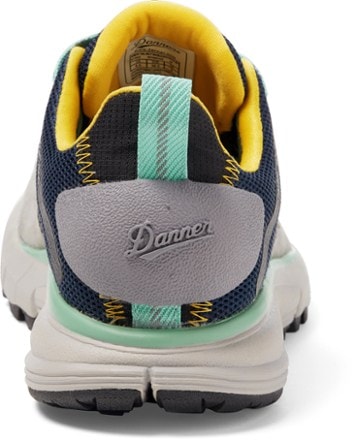 Danner Trail 2650 Hiking Shoes - Women's Back view (Gray/Blue/Spectra Yellow)
