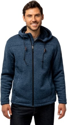 Free Country Textured Mountain Fleece Jacket - Mens