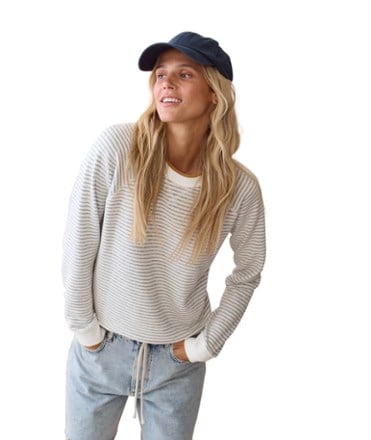 Marine Layer Reversible Raglan Shirt - Women's 0