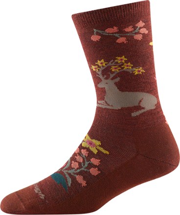 Darn Tough Fable Crew Lightweight Socks - Women's 1