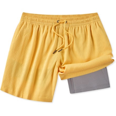 Chubbies Stretch 5.5" Textured Lined Swim Trunks - Men's 0