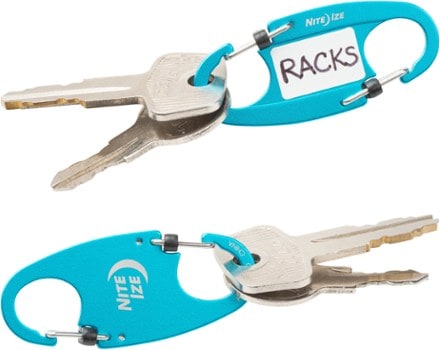 Nite Ize IdentiKey SlideLock Dual Carabiners - Package of 2 3