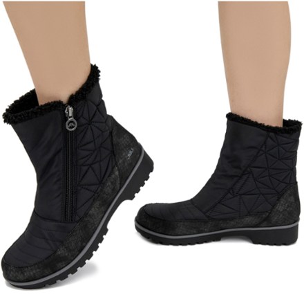 black boots for snow