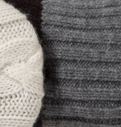 Manzella Striped Knit Convertible Mittens - Women's 1
