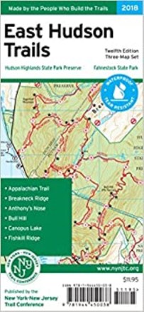 New York New Jersey Trail East Hudson Trails Map Set - 12th Edition 0