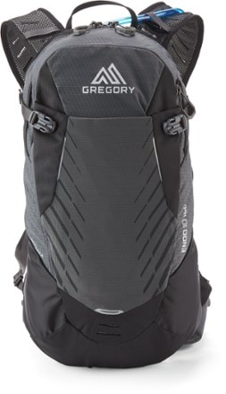 Gregory Endo 10 H2O Hydration Pack Back view (Carbon Black)