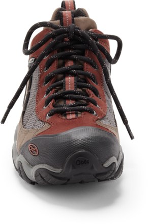 Oboz Firebrand II Waterproof Hiking Shoes - Men's Front view (Earth)