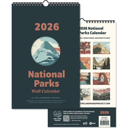 The Landmark Project 2026 National Parks Calendar 0