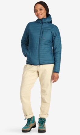 Topo Designs Global Puffer Insulated Hoodie - Women's 1