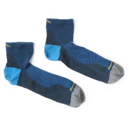Darn Tough Run Quarter No Cushion Ultra-Lightweight Running Socks - Men's 1