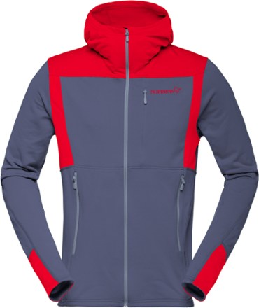 Norrona Falketind Warm1 Stretch Zip Fleece Hoodie - Men's | REI Co-op