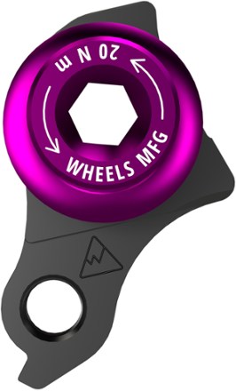 Wheels Manufacturing Universal Derailleur Hanger 487-7 for SRAM UDH Trek ABP MTB Frames - Purple 3
