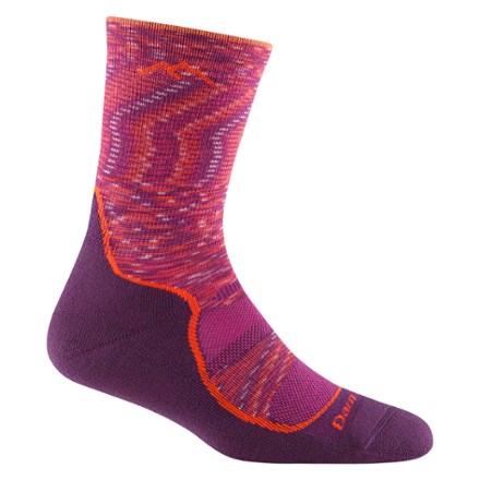 Darn Tough Light Hiker Micro Crew Lightweight Hiking Socks - Women's 0
