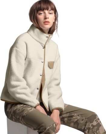 north face women's cragmont fleece coat
