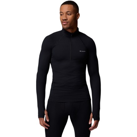 Midweight Stretch Long-Sleeve Half-Zip Base Layer Top - Men's