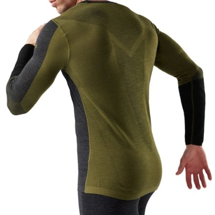 Smartwool Intraknit Thermal Merino Colorblock Crew Base Layer Top - Men's 4