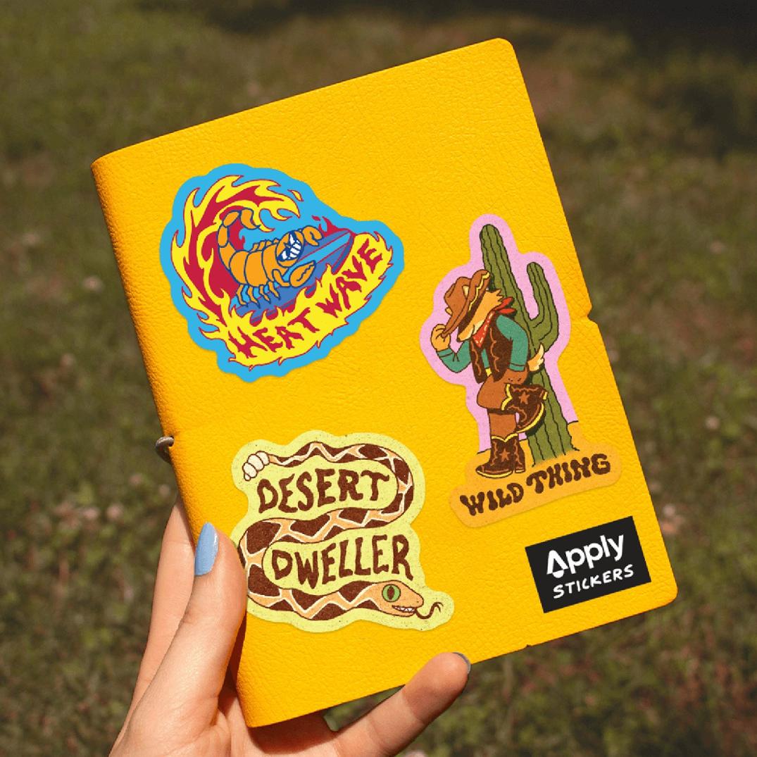 Location Image for Desert Snake Sticker