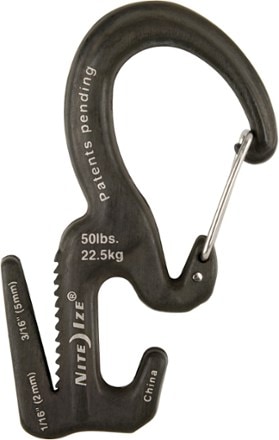 Nite Ize Figure 9 Carabiner Rope Tightener with 3.5 mm Cord - Package of 2 1