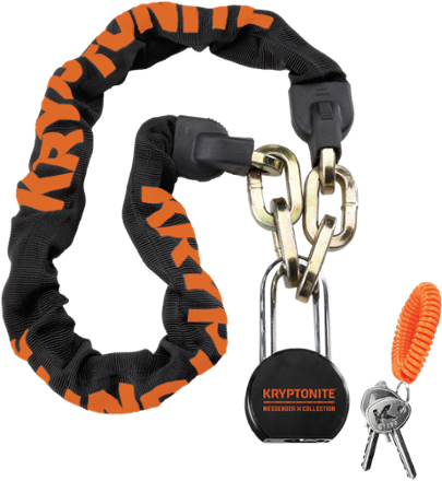 Kryptonite Chain Lock with Moly Padlock