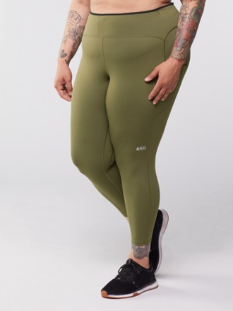 Thermal Legging with Cuffed Hem