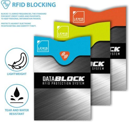 Lewis N. Clark RFID Credit Card Sleeves - Package of 3 2