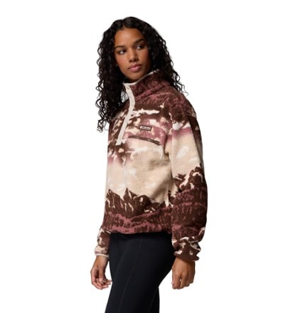 Columbia Helvetia II Cropped Half-Snap Fleece Pullover - Women's 3