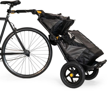 attache remorque velo - Recherche Google  Motorcycle trailer, Tricycle  bike, Bicycle trailer