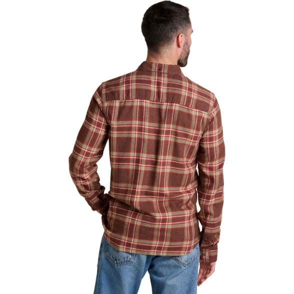 On Body Image of color Chestnut Tartan