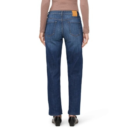 DUER Performance Denim Mid-Rise Straight Jeans - Women's 1
