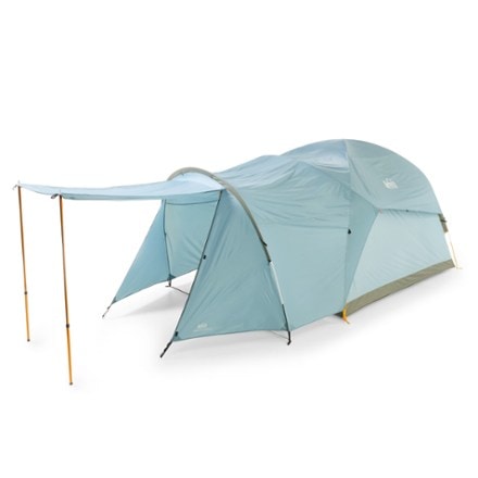 REI Co-op Westward 6 Tent Front awning configuration (tarp poles not included)